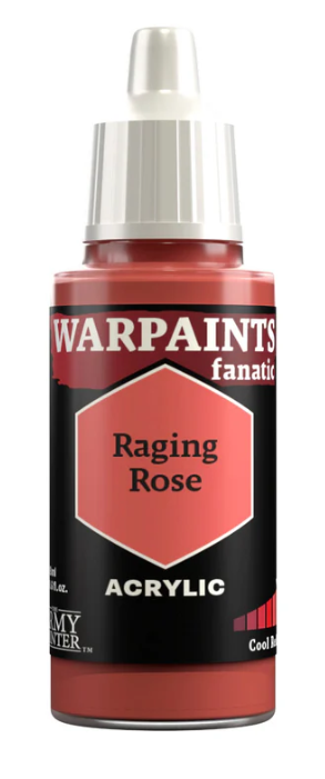 THE ARMY PAINTER: WARPAINTS FANATIC: ACRYLIC: RAGING ROSE (18ml)