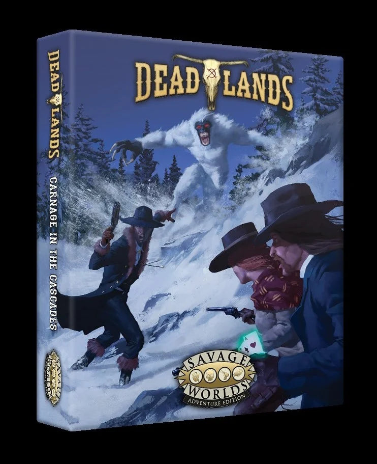 Deadlands: The Weird West – Carnage in the Cascades Boxed Set RPG