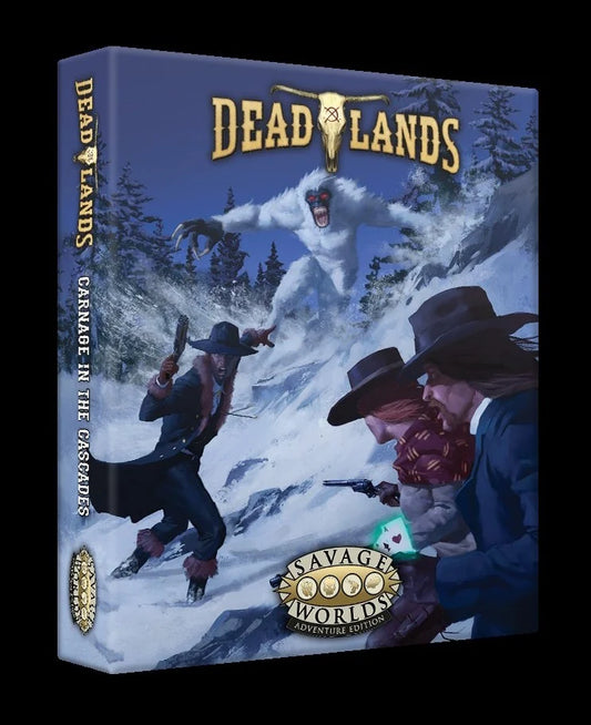 Deadlands: The Weird West – Carnage in the Cascades Boxed Set RPG