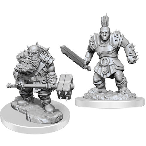 D&D: Nolzur's Marvelous Unpainted Miniatures - W18 Duergar Fighters