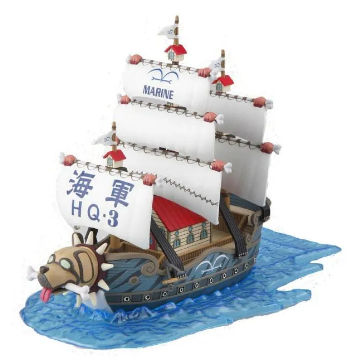 08 Garp's Marine Ship, Grand Ship Collection (Model Kit)