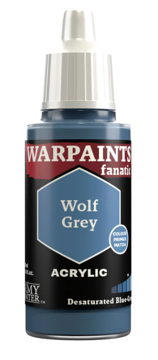 THE ARMY PAINTER: WARPAINTS FANATIC: ACRYLIC: WOLF GREY (18ml)