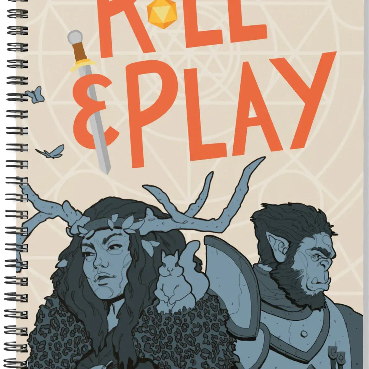 Fantasy character kit from Roll & Play Press featuring colorful costume accessories and props for imaginative play.