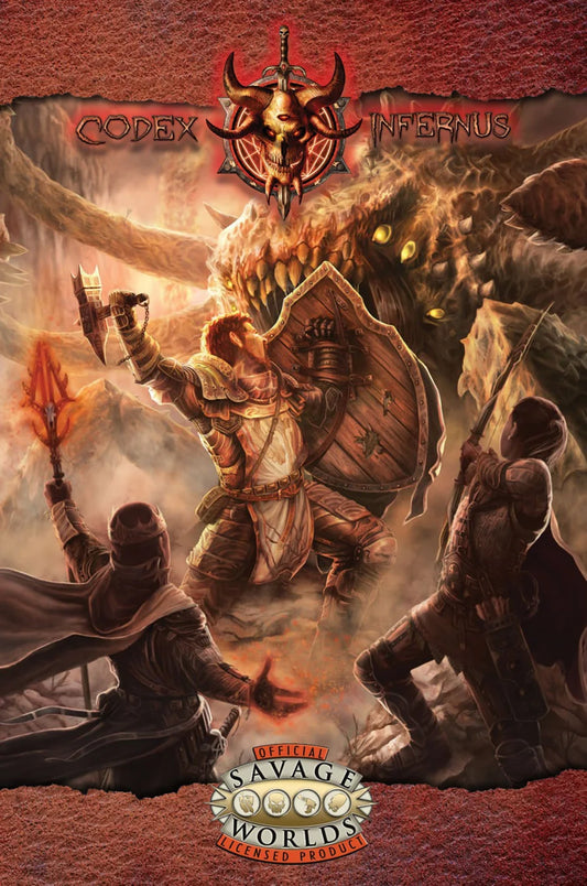 Codex Infernus: The Savage Guide to Hell (Hardcover, Savage Worlds) RPG