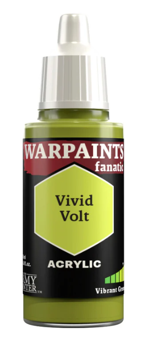 THE ARMY PAINTER: WARPAINTS FANATIC: ACRYLIC: VIVID VOLT (18ml)