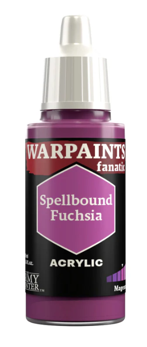 THE ARMY PAINTER: WARPAINTS FANATIC: ACRYLIC: SPELLBOUND FUCHSIA (18ml)