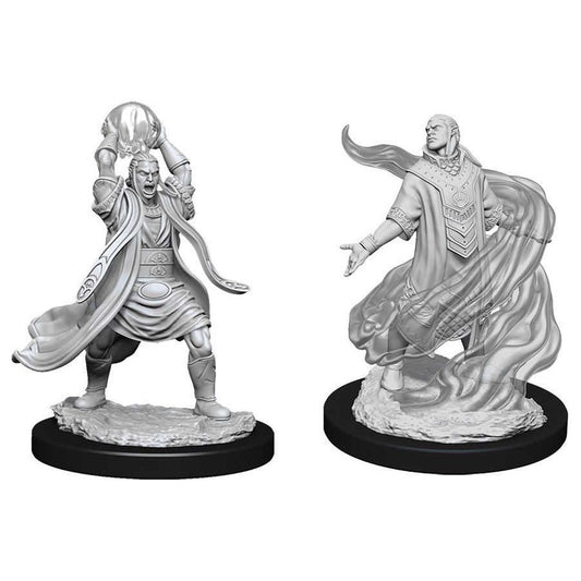 D&D: Nolzur's Marvelous Unpainted Miniatures - W11 Male Elf Sorceror