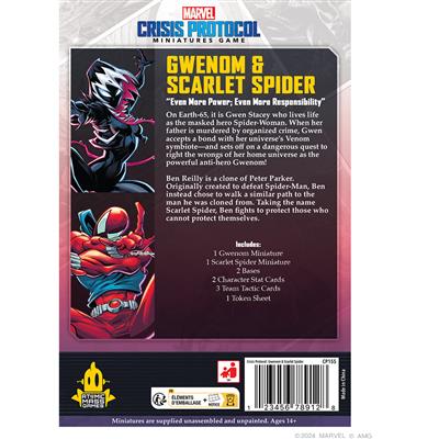 Marvel: Crisis Protocol - Gwenom & Scarlet Spider