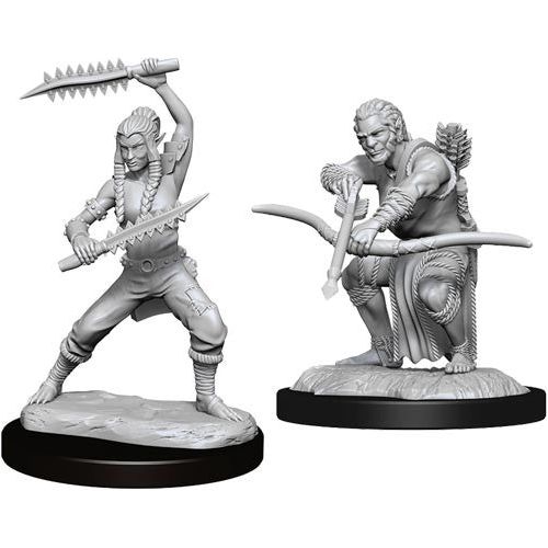 D&D: Nolzur's Marvelous Unpainted Miniatures - W14 Male Shifter Wildhunt Ranger