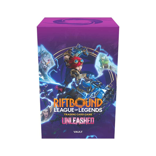 Riftbound TCG Set 3 Unleashed Champion Deck featuring Vi trading card from Universus trading card game.