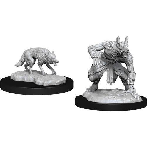 D&D: Nolzur's Marvelous Unpainted Miniatures - W14 Jackalwere & Jackal - TCB Games & Collectibles