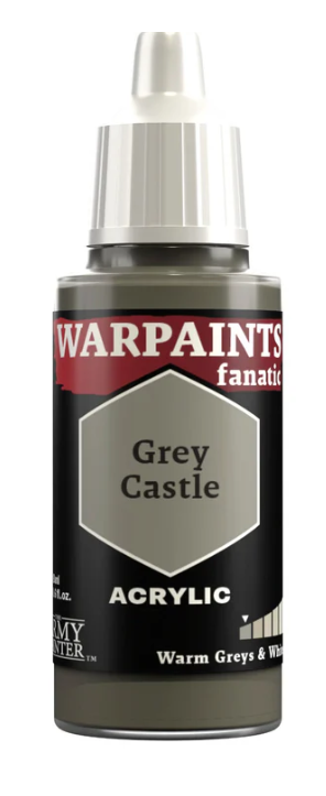 THE ARMY PAINTER: WARPAINTS FANATIC: ACRYLIC: GREY CASTLE (18ml)