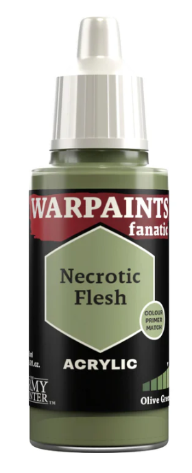 THE ARMY PAINTER: WARPAINTS FANATIC: ACRYLIC: NECROTIC FLESH (18ml)