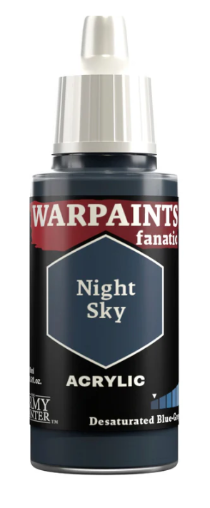 THE ARMY PAINTER: WARPAINTS FANATIC: ACRYLIC: NIGHT SKY (18ml)