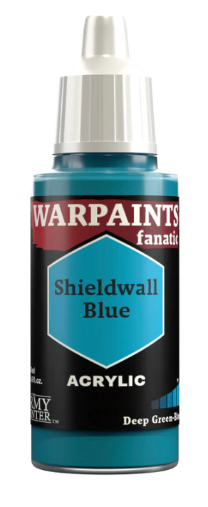 THE ARMY PAINTER: WARPAINTS FANATIC: ACRYLIC: SHIELDWALL BLUE (18ml)