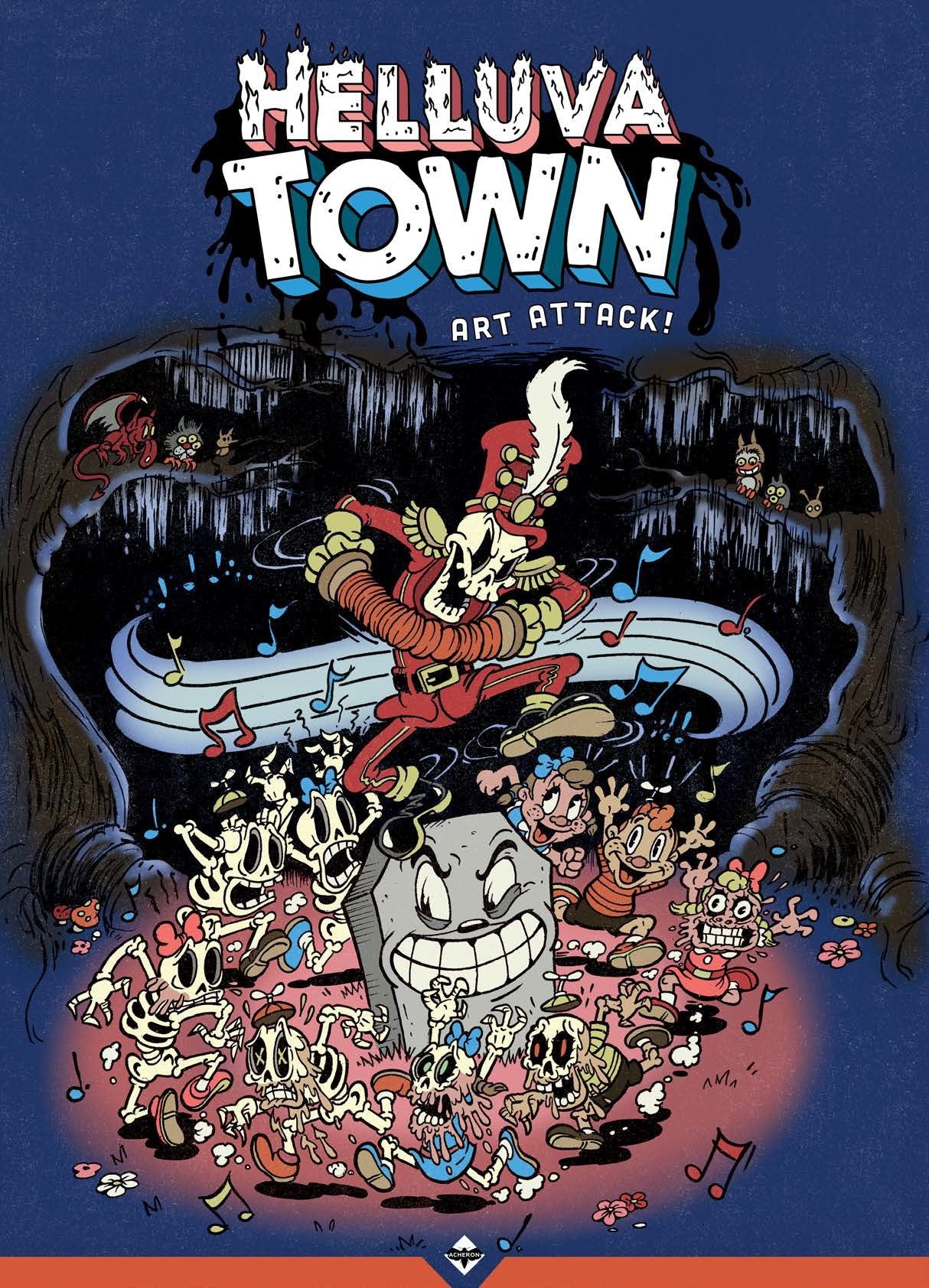 Helluva Town: Cartoon Gangster RPG - Art Attack!