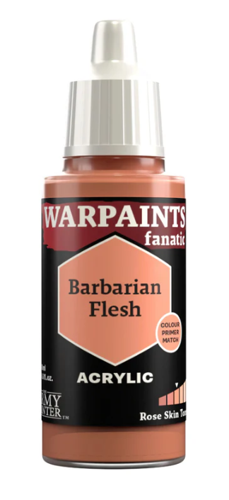 THE ARMY PAINTER: WARPAINTS FANATIC: ACRYLIC: BARBARIAN FLESH (18ml)