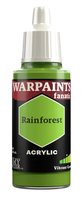 THE ARMY PAINTER: WARPAINTS FANATIC: ACRYLIC: RAINFOREST (18ml)