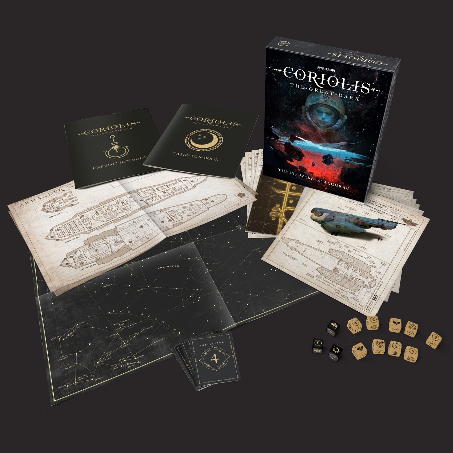 Coriolis - The Great Dark: Flowers of Algorab RPG