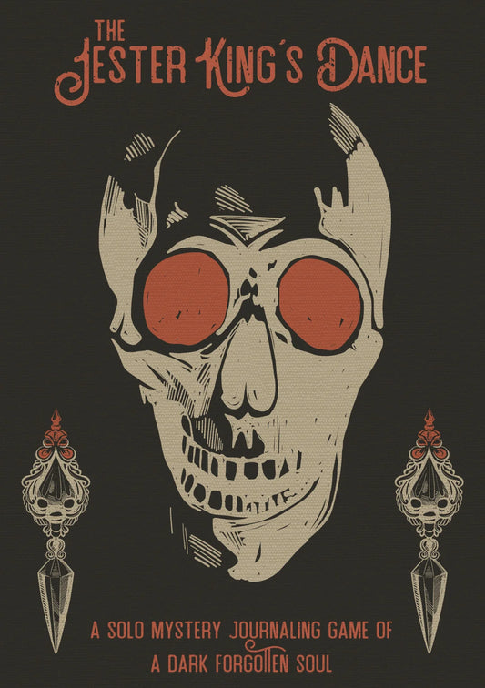 The Jester King's Dance (2e) -- A Solo Mystery Journaling Game of a Dark Forgotten Soul RPG