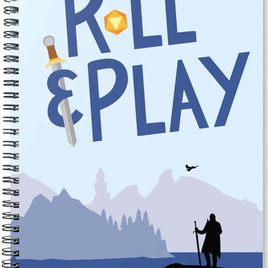 The Game Master's Fantasy Toolkit by Roll & Play Press, featuring gaming accessories and tools for tabletop role-playing games.