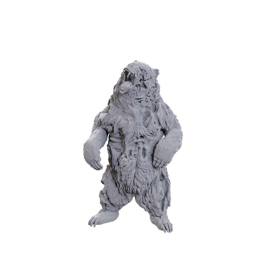 D&D: Wizkids Deep Cuts Unpainted Miniatures - W24 Zombie Grizzly Bear - TCB Games & Collectibles