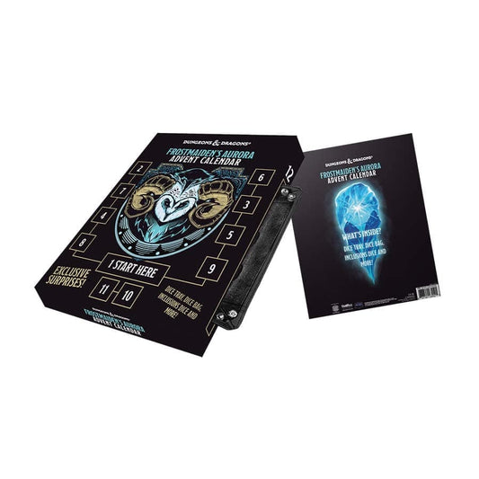 Fanroll: D&D - Frostmaiden's Aurora Holiday Advent Calendar 2025 - TCB Games & Collectibles