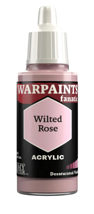 THE ARMY PAINTER: WARPAINTS FANATIC: ACRYLIC: WILTED ROSE (18ml)