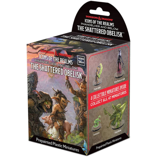 D&D: Icons of the Realms Miniatures - Phandelver & Below: The Shattered Obelisk Booster - TCB Games & Collectibles