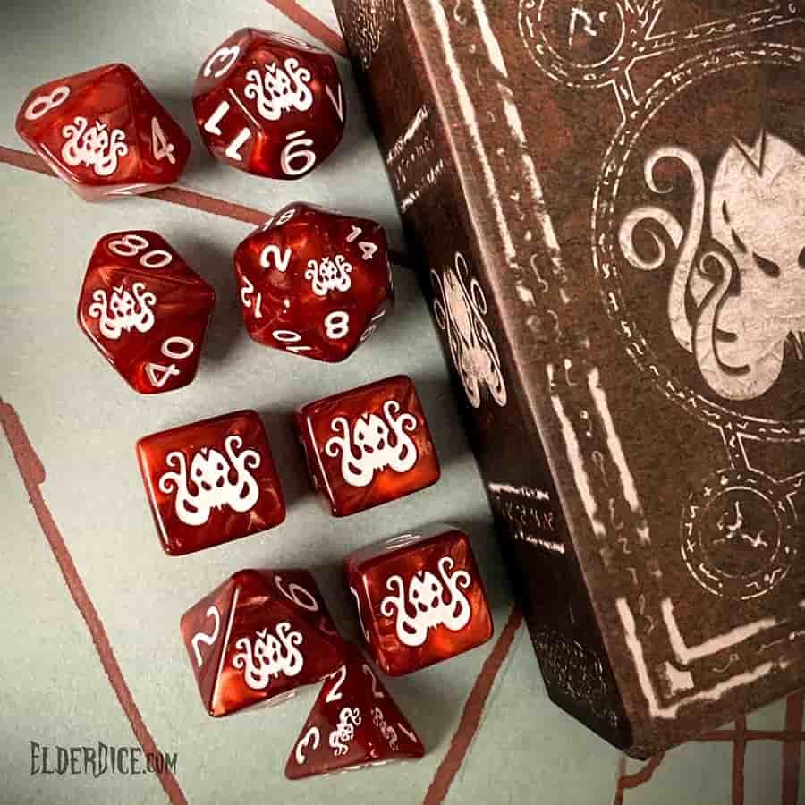 Elder Dice: Cthulhu Polyhedral Set