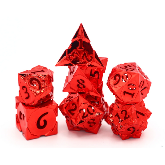 Morning Star Hollow Dice Shiny Red