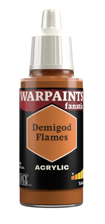 THE ARMY PAINTER: WARPAINTS FANATIC: ACRYLIC: DEMIGOD FLAMES (18ml)