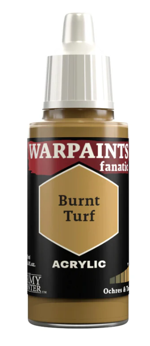 THE ARMY PAINTER: WARPAINTS FANATIC: ACRYLIC: BURNT TURF (18ml)