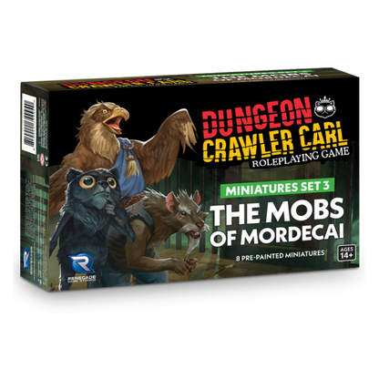 Dungeon Crawler Carl RPG: Mobs of Mordecai Minis Set 3 PRE-ORDER