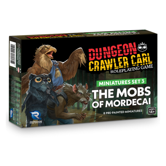 Dungeon Crawler Carl RPG: Mobs of Mordecai Minis Set 3 PRE-ORDER