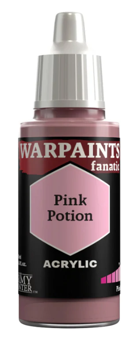 THE ARMY PAINTER: WARPAINTS FANATIC: ACRYLIC: PINK POTION (18ml)