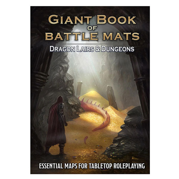 Giant Book of Battle Mats- Dragon Lairs n Dungeons