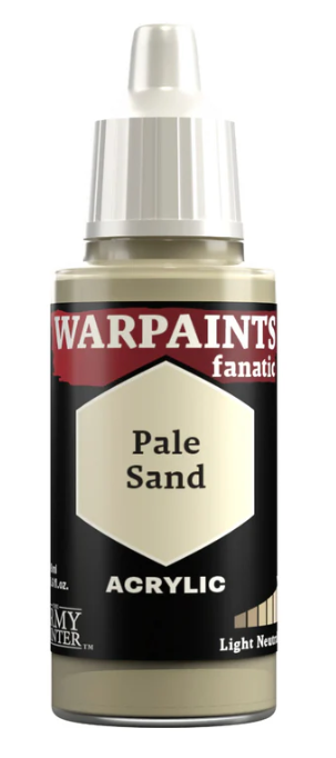 THE ARMY PAINTER: WARPAINTS FANATIC: ACRYLIC: PALE SAND (18ml)