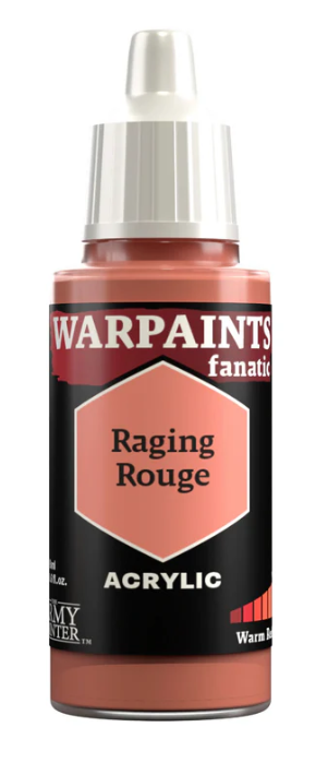 THE ARMY PAINTER: WARPAINTS FANATIC: ACRYLIC: RAGING ROUGE (18ml)