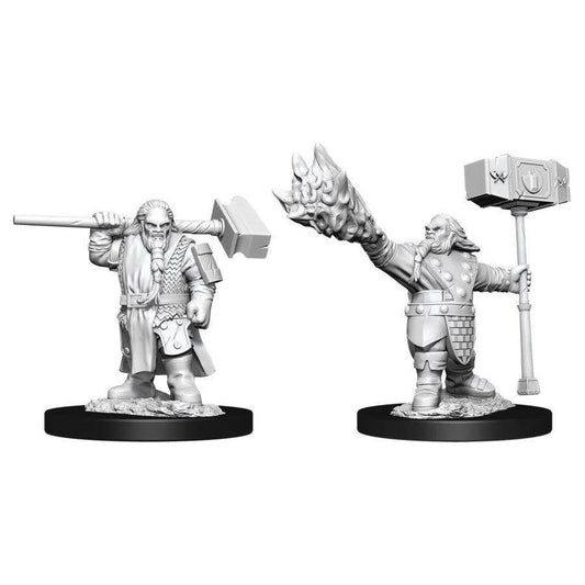 D&D: Nolzur's Marvelous Unpainted Miniatures - W11 Male Dwarf Cleric