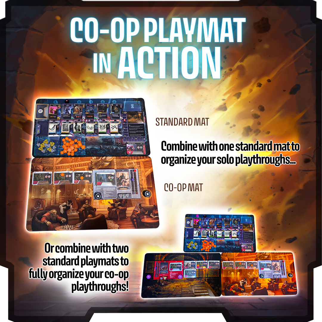 Dungeon Crawler Carl Unstoppable Co-op Playmat PRE-ORDER