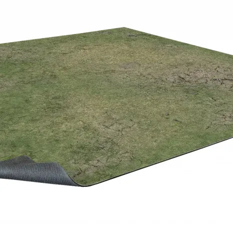 Battle Systems Grassy Fields gaming mat 2x2 version 2, featuring detailed grassy terrain for tabletop wargaming and miniatures.