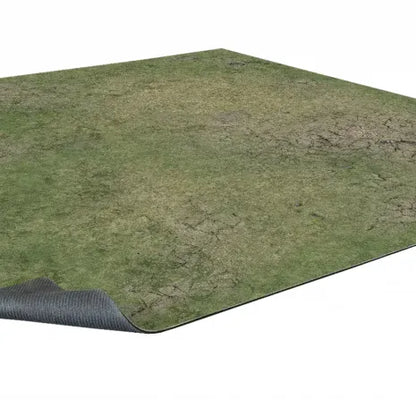 Battle Systems Grassy Fields gaming mat 2x2 version 2, featuring detailed grassy terrain for tabletop wargaming and miniatures.