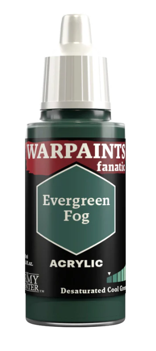 THE ARMY PAINTER: WARPAINTS FANATIC: ACRYLIC: EVERGREEN FOG (18ml)