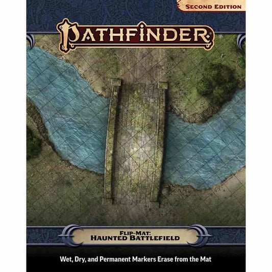 PATHFINDER RPG (2E): FLIP-MAT: HAUNTED BATTLEFIELD