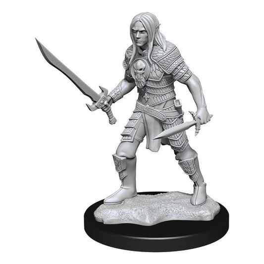 Pathfinder: Deepcuts Unpainted Miniatures - W13 Male Elf Fighter