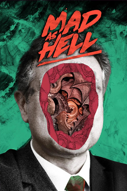 Cover of the Mad as Hell: Core Rulebook RPG by Studio 2 Publishing, featuring bold artwork and title text.