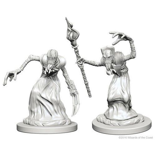 D&D: Nolzur's Marvelous Unpainted Miniatures - W01 Mindflayers