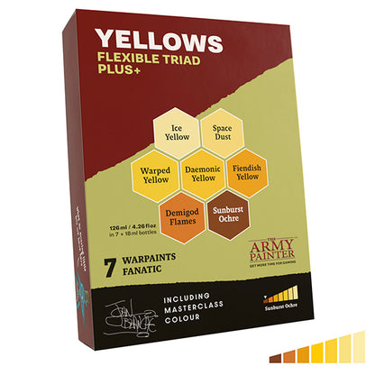 Warpaint Fanatic: Flexible Triad PLUS+ Set- Yellows
