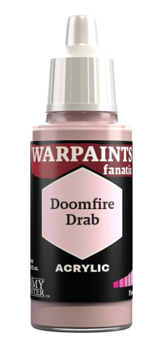 THE ARMY PAINTER: WARPAINTS FANATIC: ACRYLIC: DOOMFIRE DRAB (18ml)
